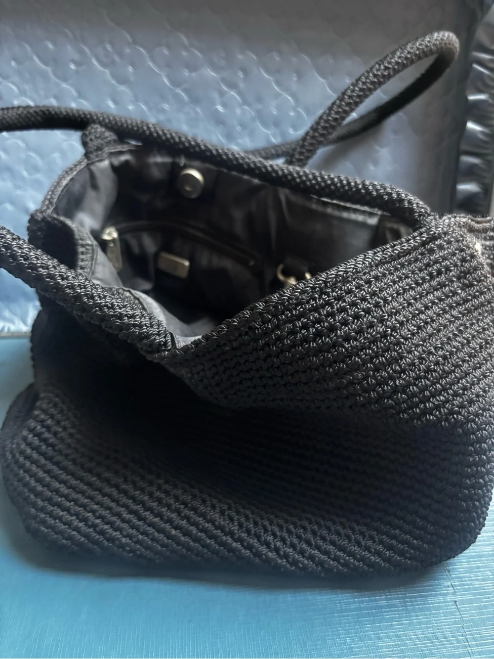 The Sak vintage crochet bag